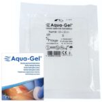 Aqua-Gel – tai tvarstis sunkiai gyjancioms zaizdoms. 10x12 cm militra