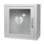 Aed white indoor cabinet with ilcor aed logo 1000 610x610 1 1
